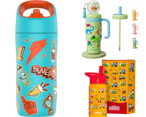 Water Bottles Your Kids Will Love cover photo collage