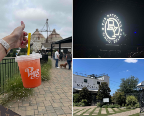 living life in waco, tx cover photo collage