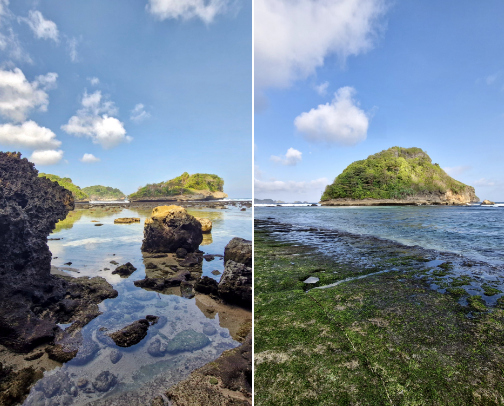 Malang Selatan, Indonesia Beach Escape 🌊 | Teluk Asmara & Goa Cina cover photo collage