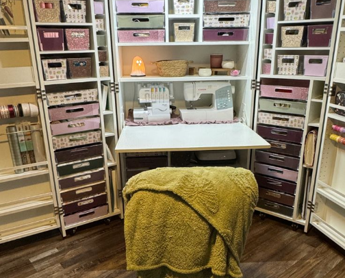 My Creative Space ; Where the Magic Happens 🕯️🪡☕️🤎 cover photo collage