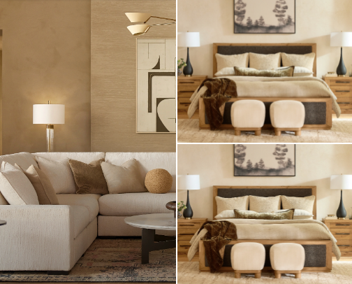 The sofa is ridiculously comfortable. Like, sit-down-and-forget-the-world comfortable. cover photo collage