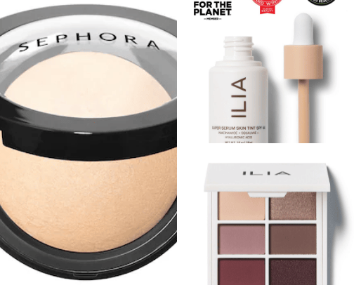 Makeup cover photo collage