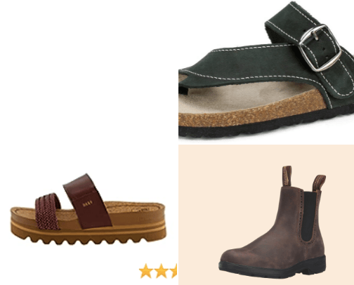 Footwear cover photo collage