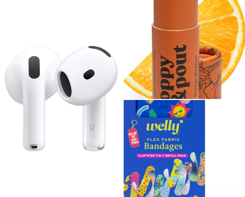 What's In My Bag cover photo collage