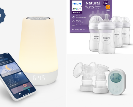 Newborn necessities cover photo collage