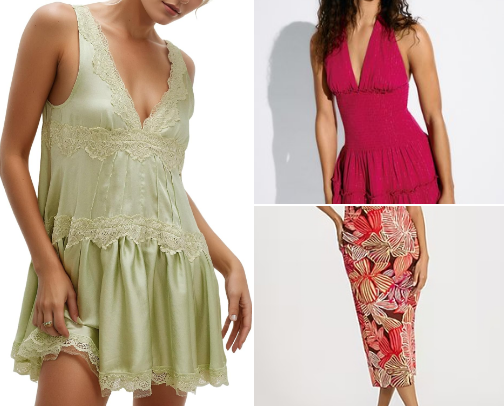 Budget but cute summer dresses cover photo collage