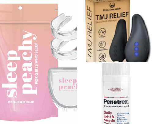 TMJ Remedies (Temporomandibular joint dysfunction) cover photo collage