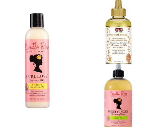 Everything I recommend for natural hair (4C/Type 4)🎀 cover photo collage