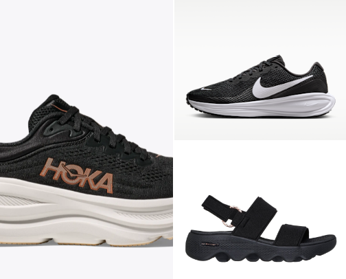 Shoes for these old feet that are cute(you know Plantar Fasciitis and all). cover photo collage