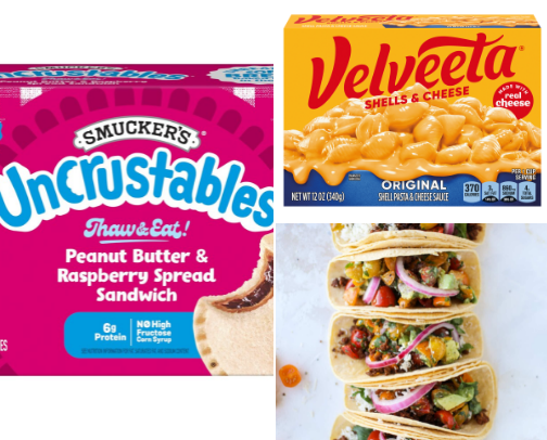 Lunch ideas cover photo collage