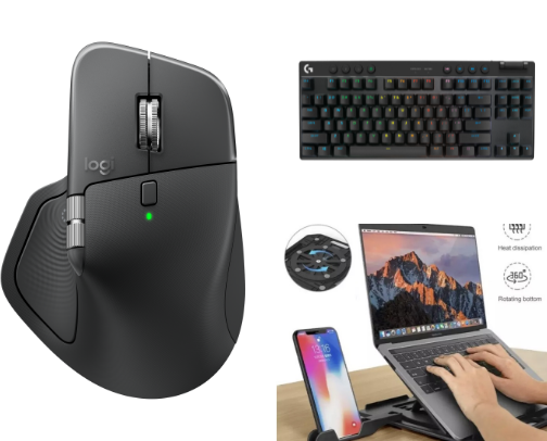Must-Haves for Productivity & Aesthetic Desk Setup (2026) cover photo collage
