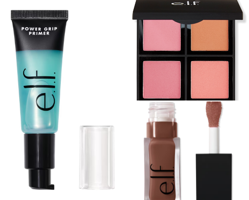 My favorite affordable makeup!      E.L.F. | Maybelline cover photo collage