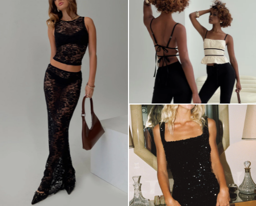 Fashion Must Haves: Party cover photo collage
