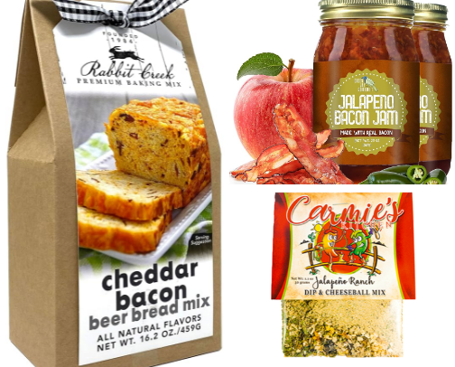 Gourmet Food Basket DIY Collection cover photo collage