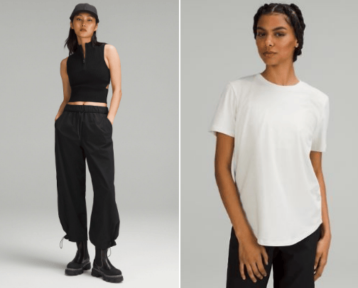 lululemon cover photo collage