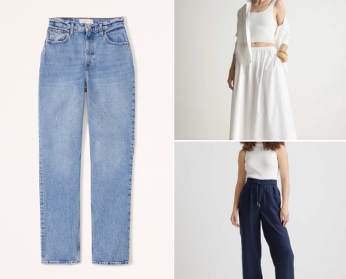 fashion pieces for curves cover photo collage