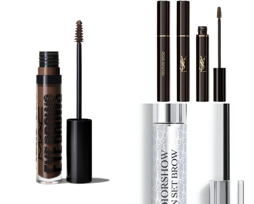 Eyebrows gels high cost cover photo collage