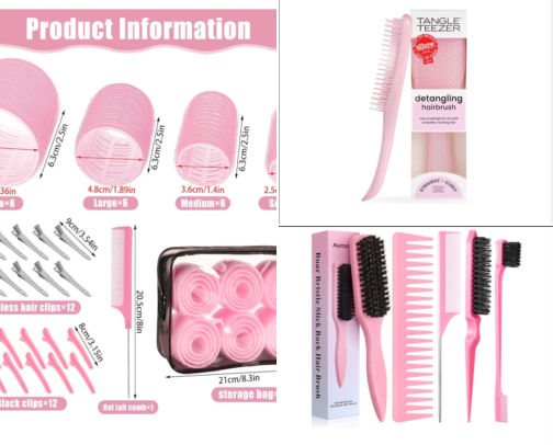 HAIR PRODUCTS I'VE TRIED AND USE cover photo collage