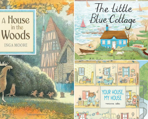 Books About Home cover photo collage