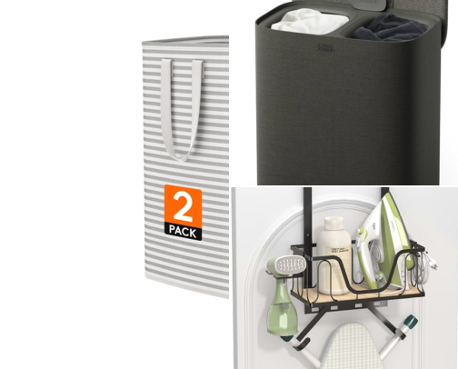 Amazon Organization Finds for a Calmer, More Manageable Home cover photo collage