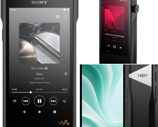 The Ultimate Digital Audio Players (DAPs) cover photo collage