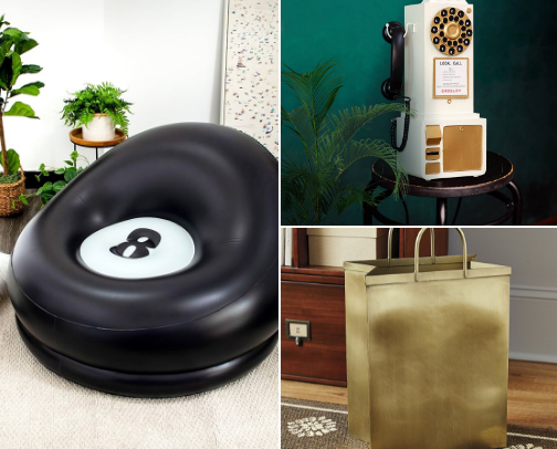 "That's Random" furniture & accessories cover photo collage