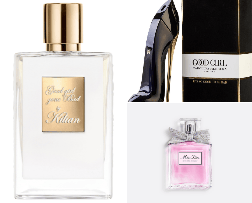 Parfumes cover photo collage