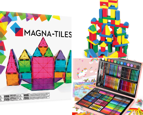 Toys That Actually Keep Kids Off Their Screens cover photo collage