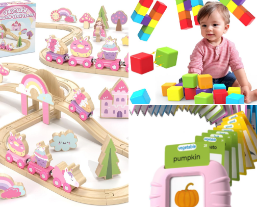 Toddler Christmas Gift Ideas cover photo collage