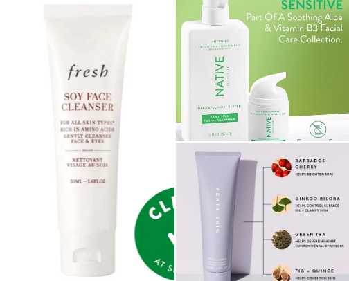 Skin Prep For a Soft, Glowy Look cover photo collage