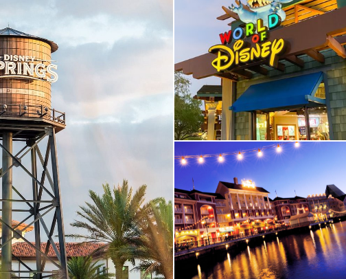Fun Activities to do at Disney Without a Park Ticket cover photo collage