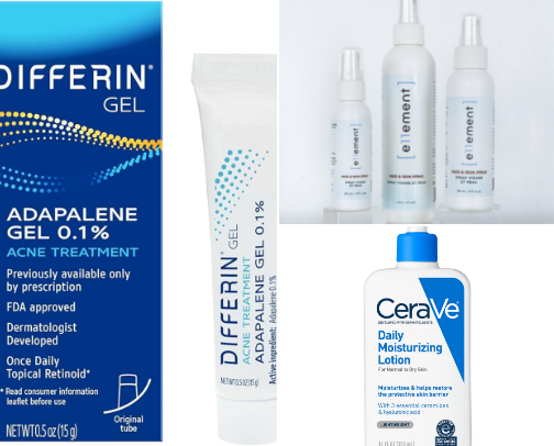 Acne Prone Skincare cover photo collage