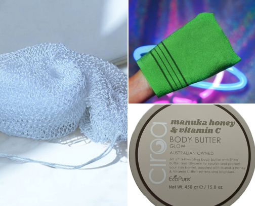 Body Care cover photo collage