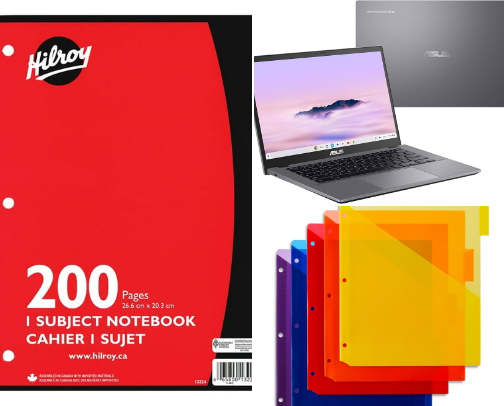 Back-to-School Kit: Middle School Supplies, Essentials & Must-Haves cover photo collage
