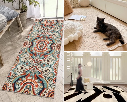 Not Aladdin's carpet, but this carpet can make your home beautiful 🥰 cover photo collage