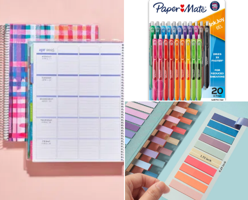 School accessories :) cover photo collage