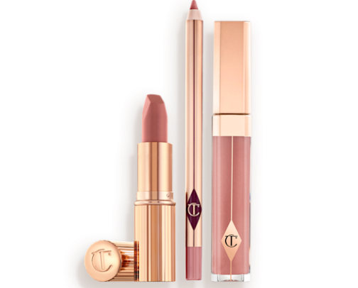 Lip liner cover photo collage