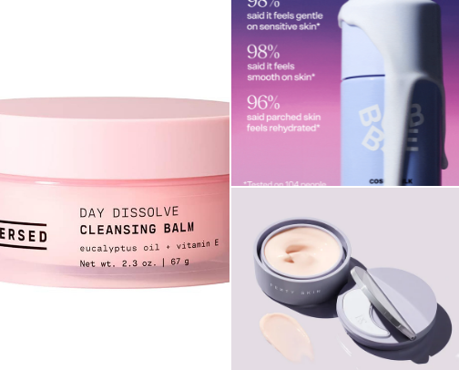 Nighttime Skincare Essentials cover photo collage