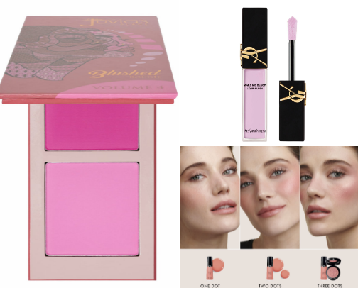 Favorite blushes 😍 cover photo collage