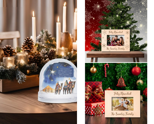 Spanish Christian Christmas Gifts cover photo collage