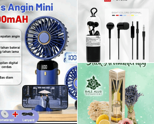 barang kebutuhan sehari - hari cover photo collage