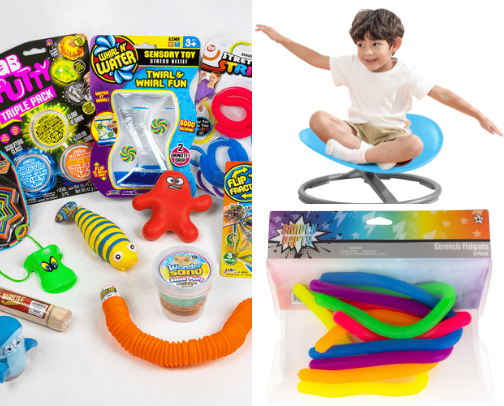 Sensory Comfort Essentials for Kids with Autism cover photo collage