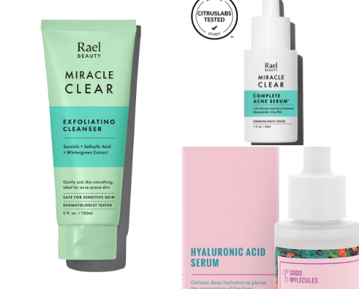 Glow-Up Essentials: My Current Must-Haves for Skin, Hair, & Makeup cover photo collage