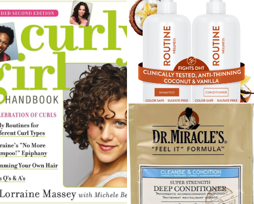 Curly Hair Care & Beauty Mastery cover photo collage