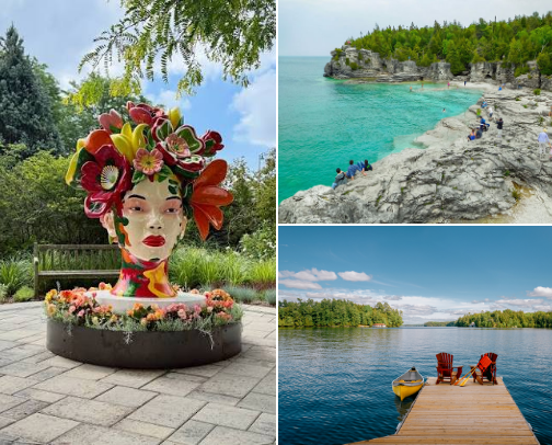 Ontario Summer Bucket List: Eats & Can't-Miss Things To Do cover photo collage