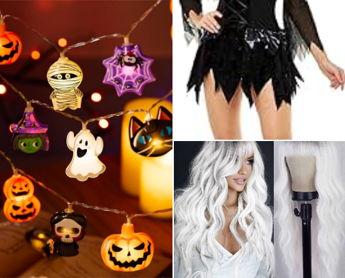 Spooky Season- My Halloween Obsessions 👻🎃👾 cover photo collage