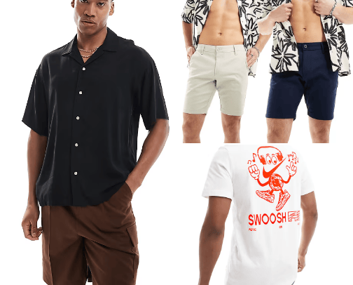 Summer fits cover photo collage