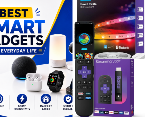 Best Smart Gadgets for Everyday Life cover photo collage