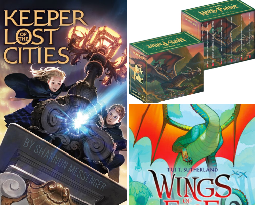 the best middle grade books! cover photo collage