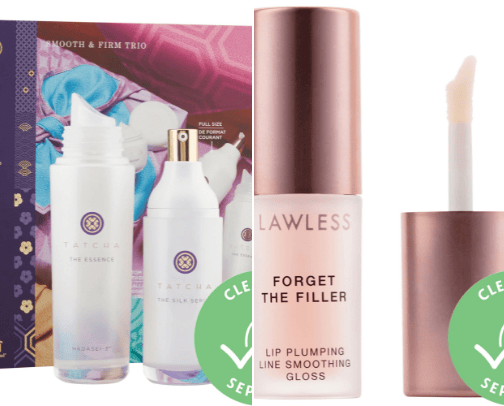 Skin care cover photo collage
